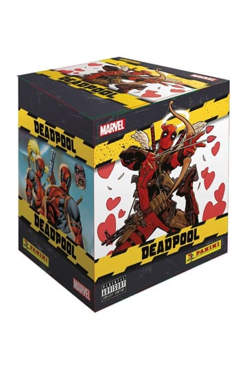 Deadpool Sticker & Trading Card Collection Display (36)