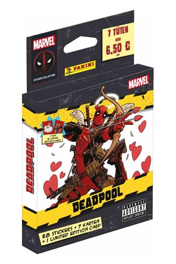 Deadpool Sticker & Trading Card Collection Eco-Blister *Deutsche Version *