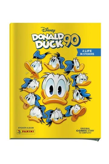 Donald Duck 90 Sticker & Trading Card Collection Album *German Version*