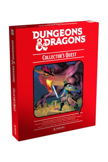 Dungeons & Dragons Collector's Quest Trading Cards and Stickers Red Box