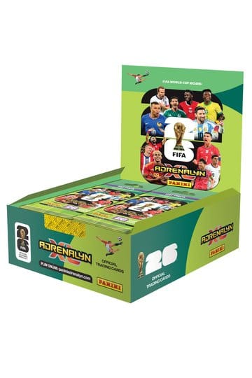 Panini FIFA World Cup 2026 Adrenalyn XL Trading Cards Fatpack Box (10)