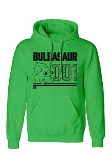 Pokemon Hooded Sweater Bulbasaur Line Art