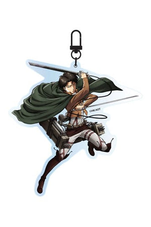 Attack på Titan Acrylic Keychain Levi