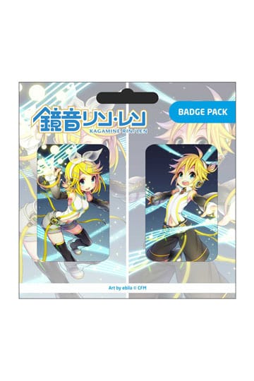 Hatsune Miku Pin Badges 2-Pack Set C