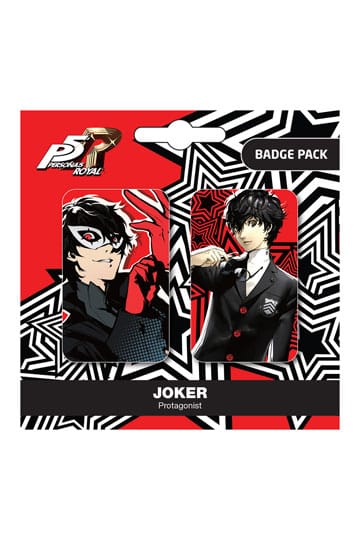 Persona 5 Royal Pin Badges 2-Pack Set A