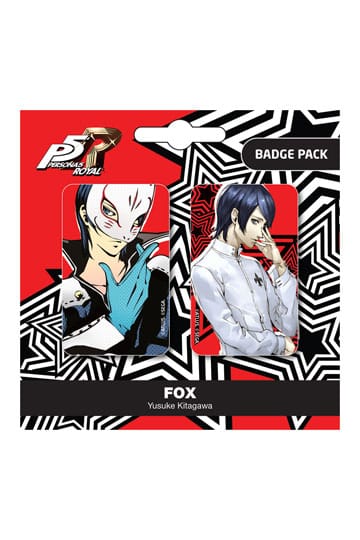 Persona 5 Royal Pin Badges 2-Pack Set C