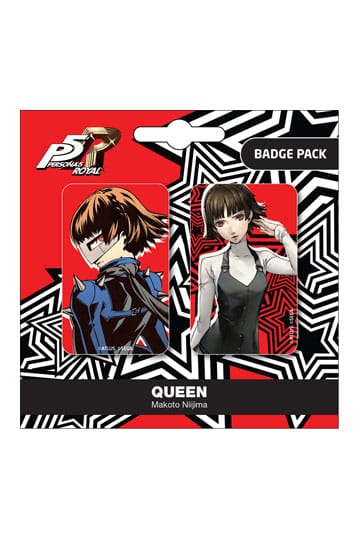 Persona 5 badge per pin reali da 2 pacchetti set d