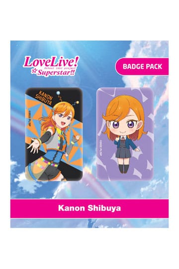 Elsker live! Pin badges 2-pack Kanon Shibuya