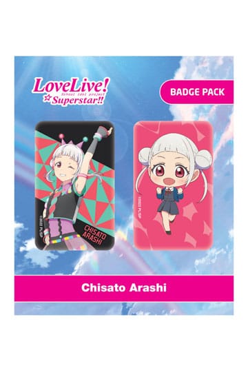 Love Live Superstar: Chisato Arashi Badge Pack