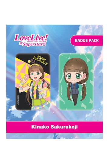 Elsker live! Pin Badges 2-Pack Kinako Sakurakoji