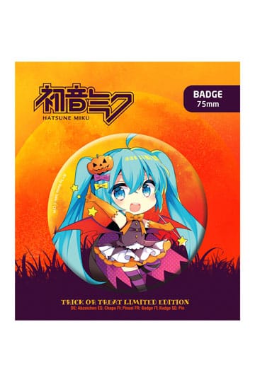 Hatsune Miku Pin Badge Halloween Limited Edition Hatsune Miku