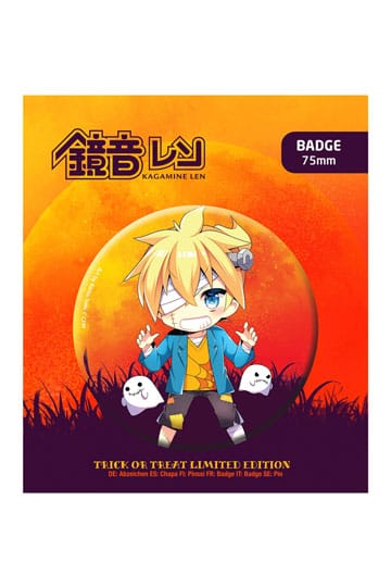 Hatsune Miku Pin Badge Halloween Limited Edition Kagamine Len