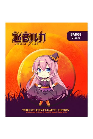 Hatsune Miku Pin Badge Halloween Limited Edition Megurine Luka