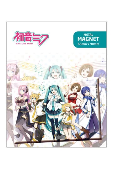Hatsune Miku kylmagnet Hatsune Miku och vänner