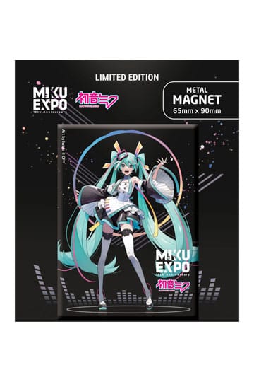 Hatsune Miku kylmagnet Miku Expo 10 -årsjubileumskonst av Iwato ver. Begränsad upplaga