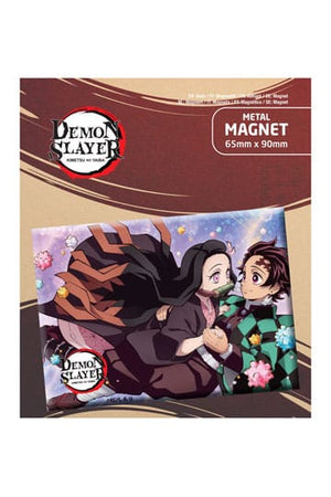 Demon Slayer: Kimetsu Hayır Yaiba Buzdolabı Mıknatısı Tanjiro & Nezuko