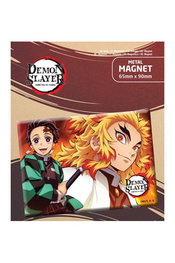 Demon Slayer: Kimetsu no Yaiba Fridge Magnet Tanjiro & Kyojuro