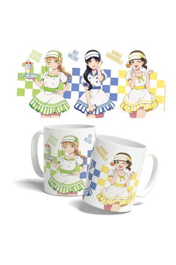 Love Live! Superstar!! Mug American Diner Sumire, Ren, Kinako 325 ml