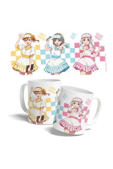 Love Live! Superstar!! Mug American Diner Kanon, Keke, Chisato 325 ml