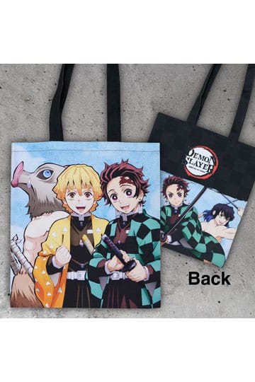 Demon Slayer: Kimetsu no Yaiba Tote Bag Inosuke, Zenitsu, Tanjiro