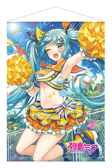 Hatsune Miku Wallscroll Cheerleader (sommer) 50 x 70 cm
