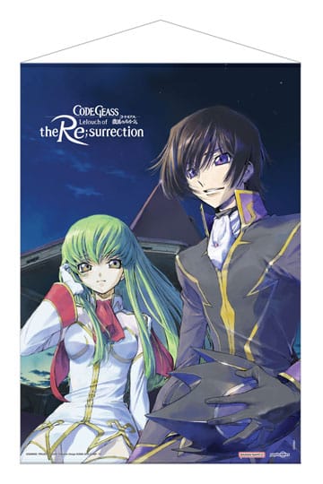 Code Geass Lelouch of the Re:surrection Wallscroll Lelouch and C.C. 50 x 70 cm