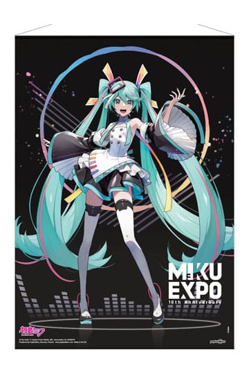 Hatsune Miku Wallscroll Miku Expo 10th Anniversary Limited Edition 50 x 70 cm