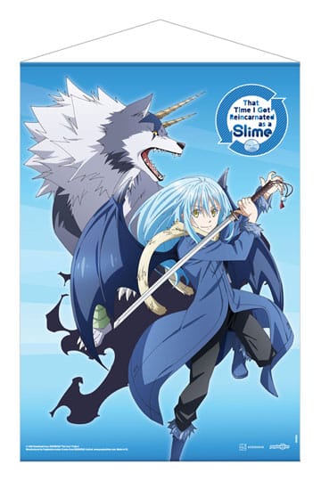 That Time I Got Reincarnated as a Slime Wallscroll Rimuru & Ranga 50 x 70 cm