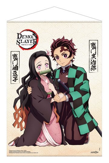 Demon Slayer: Kimetsu no Yaiba Wallscroll Tanjiro & Nezuko Kamado 50 x 70 cm