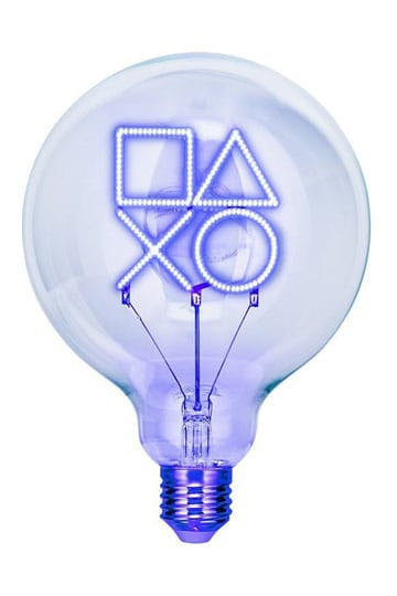 PlayStation Neon LED -glödlogotyp