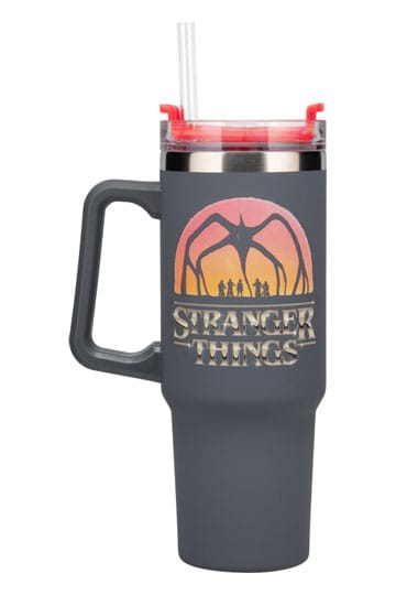 Stranger Things 5 ​​Bere tazza con paglia 900 ml