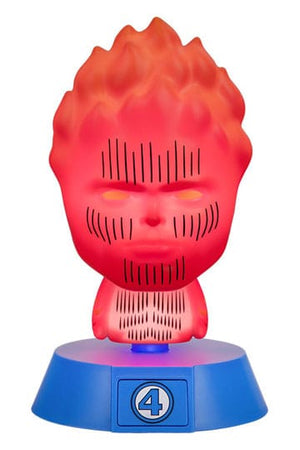 Torche humaine lumineuse des Quatre Icônes Fantastiques 11 cm