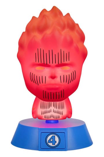 Fantastiska fyra ikoner Ljus Människofackla 11 cm