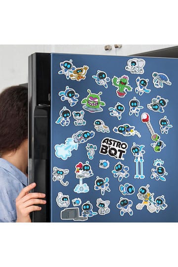 Astro Bot køleskabsmagneter
