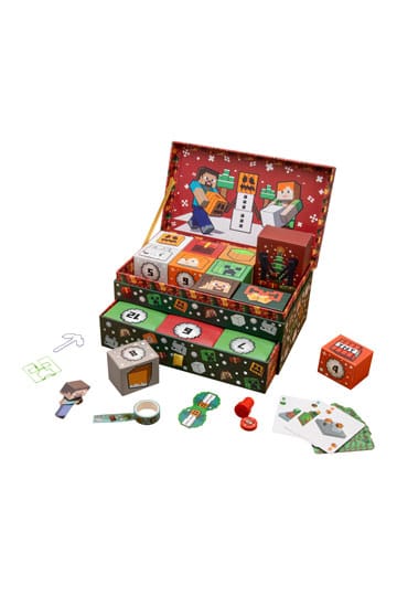 Calendario dell'Avvento di Minecraft, scatola dei ricordi, calendario dell'avvento