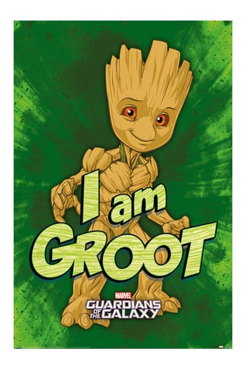 Marvel Poster Pack Guardianes de la Galaxia Soy Groot 61 x 91 cm (4)