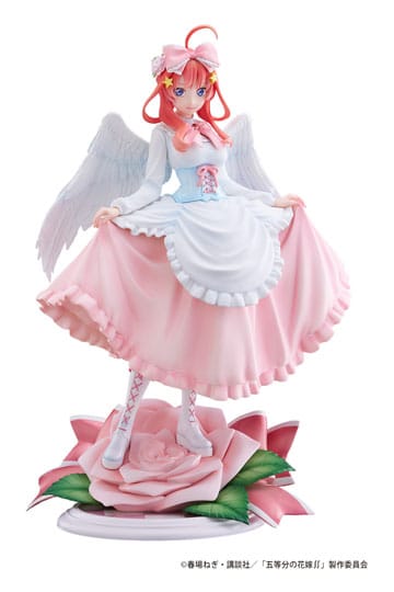 La estatua de PVC de quintuplets por excelencia 1/7 Nakano Itsuki Angel ver. 26 cm