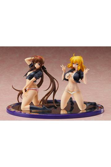 Senran Kagura Newwave Gburst PVC Estatua 1/10 Ryobi X Ryona Body Body Sailor Uniforme Ver. 19 cm