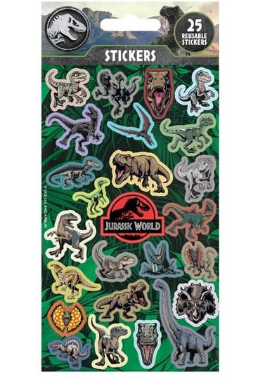 Jurassic World-Aufkleberpaket (25)