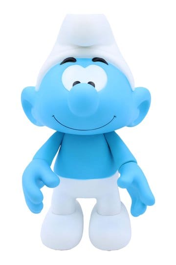 Smølferne Vinylfigur Smølf hvid og blå 19 cm