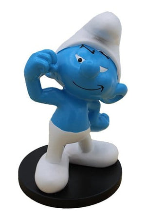 Statua I Puffi Puffo Forzuto 11 cm