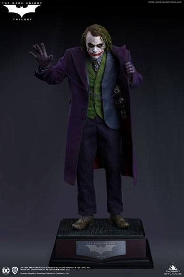 Estatua El Caballero Oscuro 1/4 Heath Ledger Joker Edición Regular 52 cm