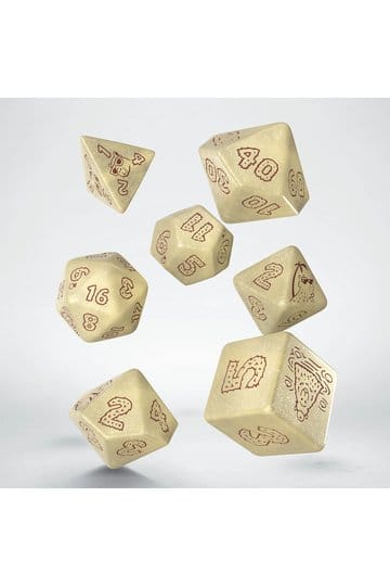 Capybara Dice Set of 7 Sleepie