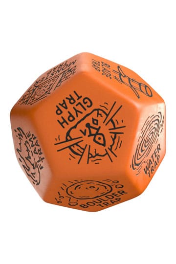 Viridian Jumbo Dice Trap Generator Die D12 Orange