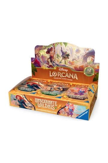 Disney Lorcana TCG Unbekannte Wildnis Booster Display (24) *German Edition*
