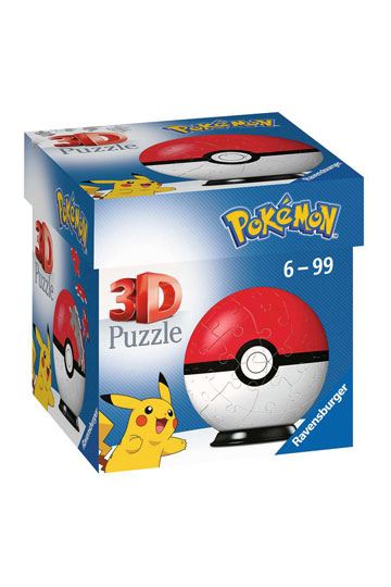 Pokémon 3D Puzzle Pokéballs: Classic (55 stukken)