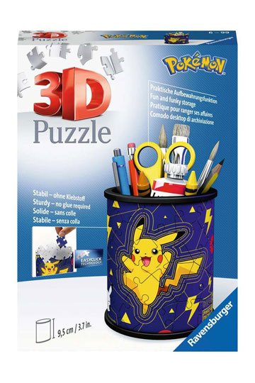 Pokémon 3D Puzzle Pencil Holder (54 pieces)