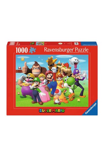 Nintendo Challenge Jigsaw Puzzle Super Mario (1000 stykker)