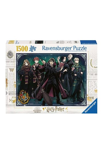 Harry Potter Jigsaw Puzzle Gryffindor vs. Slytherin (1500 stykker)