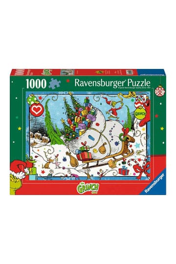 L'affiche du puzzle Grinch Papsaw (1000 pièces)